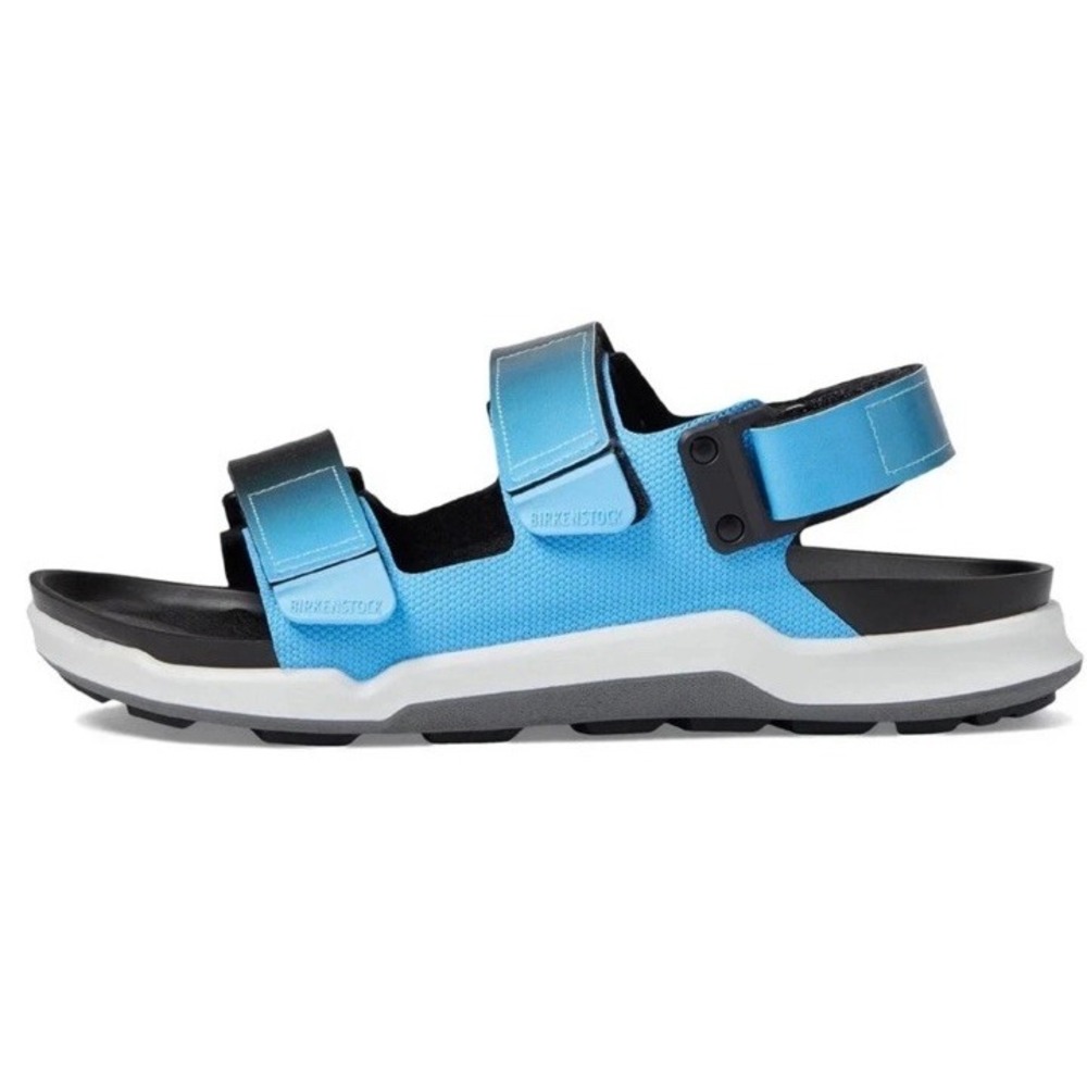 New Birkenstock Tatacoa Outdoor Mens Size EU 44 US 11 Blue Sandals Hook Loop